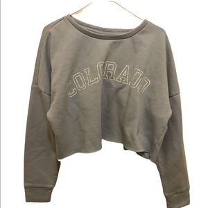 Abound Colorado cropped sweatshirt